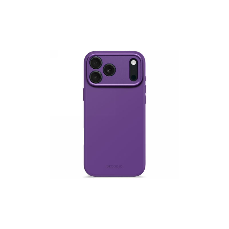 „Decoded“ antimikrobinis silikoninis „MagSafe“ dėklas, skirtas „iPhone 17 Pro Max“ – violetinis