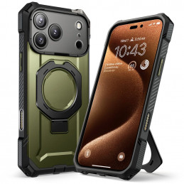 „Supcase UB Grip Mag MagSafe“ dėklas, skirtas „iPhone 17 Pro“ – žalias