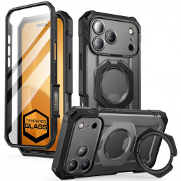 „Supcase UB Grip Pro Mag MagSafe“ dėklas, skirtas „iPhone 17 Pro“ – juodas