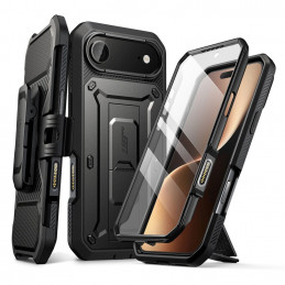 „Supcase UB Pro“ dėklas, skirtas „iPhone 17 Air“ – juodas