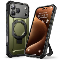 „Supcase UB Grip Mag MagSafe“ dėklas, skirtas „iPhone 17 Pro Max“ – žalias