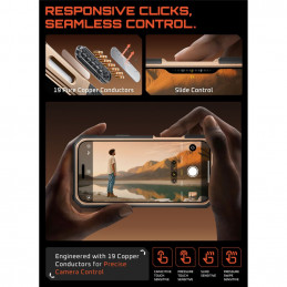 „Supcase UB Grip Pro Mag MagSafe“ dėklas, skirtas „iPhone 17 Pro Max“ – auksinis