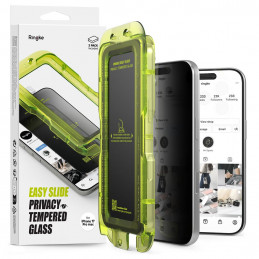 „Ringke Easy Slide“ 2 „iPhone 17 Pro Max“ apsauginių stiklų rinkinys