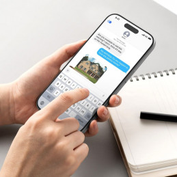 „Ringke Easy Slide“ dviejų grūdintų „iPhone 17 Pro“ stiklų pakuotė – juoda