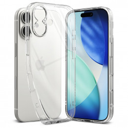 „Ringke Air“ dėklas, skirtas „iPhone 17“ – permatomas