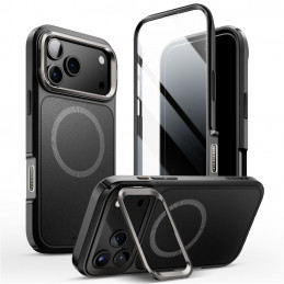 „Supcase IBLSN Ares Flip Mag MagSafe“ dėklas, skirtas „iPhone 17 Pro“ – juodas