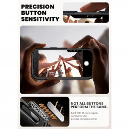 „Supcase IBLSN Ares Flip Mag MagSafe“ dėklas, skirtas „iPhone 17 Pro“ – juodas