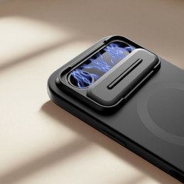 „Tech-Protect Kevlar Aura MagSafe“ dėklas, skirtas „iPhone Air“ – juodas