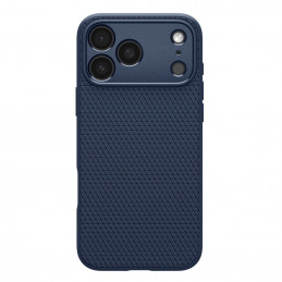 „Spigen Liquid Air“ dėklas, skirtas „iPhone 17 Pro“ – mėlynas