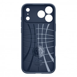 „Spigen Liquid Air“ dėklas, skirtas „iPhone 17 Pro“ – mėlynas