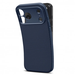 „Spigen Liquid Air“ dėklas, skirtas „iPhone 17 Pro“ – mėlynas