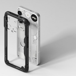 „Ringke Fusion X“ dėklas, skirtas „Nothing Phone 3“ – juodas