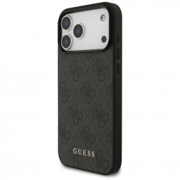 „Guess 4G Classic“ dėklas, skirtas „iPhone 17 Pro Max“ – juodas