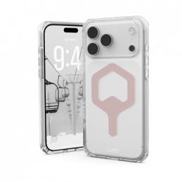 UAG Plyo MagSafe dėklas, skirtas iPhone 17 Pro Max – skaidriai rožinis