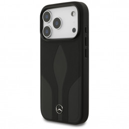 „Mercedes“ odinis „The Move MagSafe“ dėklas, skirtas „iPhone 17 Pro“ – juodas