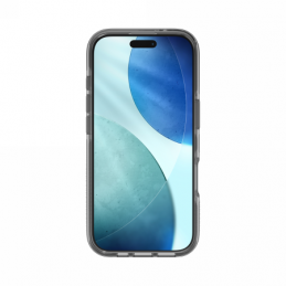 ZAGG Santa Cruz Snap MagSafe dėklas, skirtas iPhone 17 – skaidriai juodas