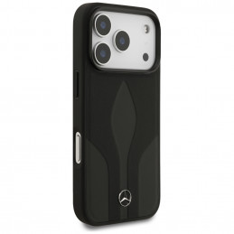 „Mercedes“ odinis „The Move MagSafe“ dėklas, skirtas „iPhone 17 Pro“ – juodas