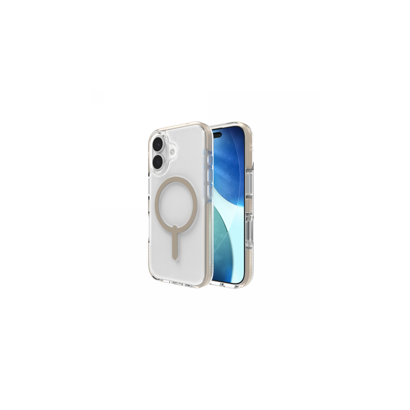 ZAGG Santa Cruz Snap MagSafe dėklas iPhone 17 - titanas