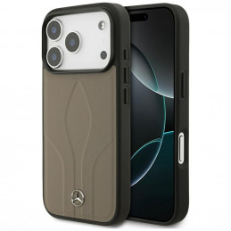 „Mercedes“ odinis „The Move MagSafe“ dėklas, skirtas „iPhone 17 Pro“ – smėlio spalvos