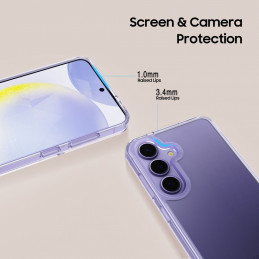 „Tech-Protect FlexAir Hybrid“ dėklas, skirtas „Samsung Galaxy S25 FE“ – skaidrus