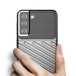 Thunder Case lankstus šarvuotas dėklas, skirtas Samsung Galaxy S22+ (S22 Plus) mėlynas