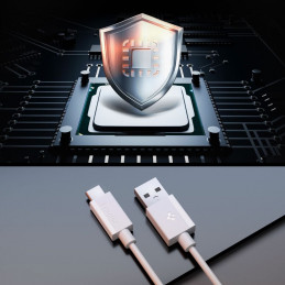 „Spigen EB6010AC“ USB-A / USB-C 60W laidas 100 cm – baltas
