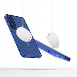 „Tech-Protect MagFlex MagSafe“ dėklas, skirtas „Samsung Galaxy A17 4G/ 5G“ – permatomas mėlynas