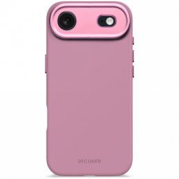 „Decoded“ antimikrobinis silikoninis „MagSafe“ dėklas, skirtas „iPhone 17 Air“ – rožinis