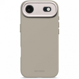 „Decoded“ antimikrobinis silikoninis „MagSafe“ dėklas, skirtas „iPhone 17 Air“ – smėlio spalvos