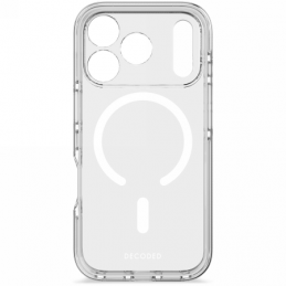 „Decoded DropTec“ permatomas „MagSafe“ dėklas, skirtas „iPhone 17 Pro Max“ – permatomas