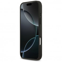 BMW M Carbon Line ir logotipo „MagSafe“ dėklas, skirtas iPhone 17 Pro Max – raudonas