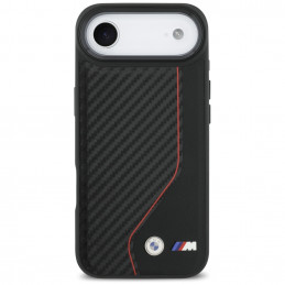 BMW M Carbon Line ir logotipo MagSafe dėklas, skirtas iPhone Air – raudonas