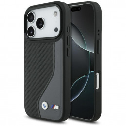 BMW M Carbon logotipo „MagSafe“ dėklas, skirtas iPhone 17 Pro – grafito spalvos