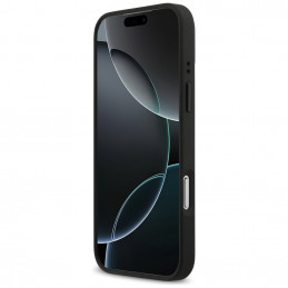 BMW M dygsniuotas logotipo „MagSafe“ dėklas, skirtas „iPhone 17 Pro Max“ – grafito spalvos