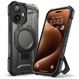 „Supcase UB Grip Mag MagSafe“ dėklas, skirtas „iPhone 17“ – juodas