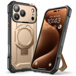 „Supcase UB Grip Mag MagSafe“ dėklas, skirtas „iPhone 17 Pro“ – auksinis