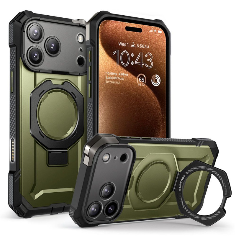 „Supcase UB Grip Mag MagSafe“ dėklas, skirtas „iPhone 17 Pro“ – žalias