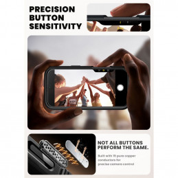 „Supcase IBLSN Ares Flip Mag MagSafe“ dėklas, skirtas „iPhone 17 Air“ – juodas