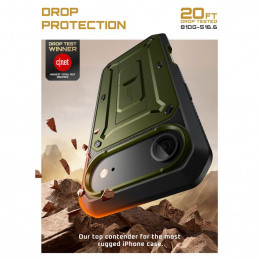 „Supcase UB Pro“ dėklas, skirtas „iPhone 17 Air“ – žalias