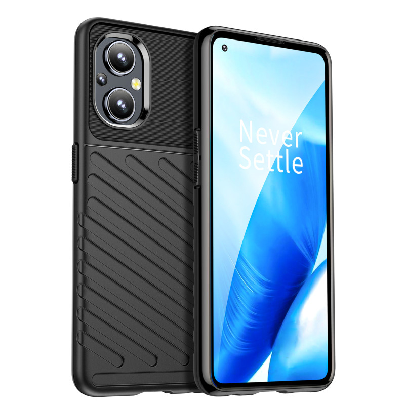 Thunder Case lankstus šarvuotas dėklo dangtelis, skirtas OnePlus Nord N20 5G juodas