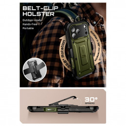 „Supcase UB Pro“ dėklas, skirtas „iPhone 17 Pro Max“ – žalias