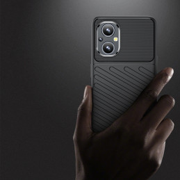 Thunder Case lankstus šarvuotas dėklo dangtelis, skirtas OnePlus Nord N20 5G juodas