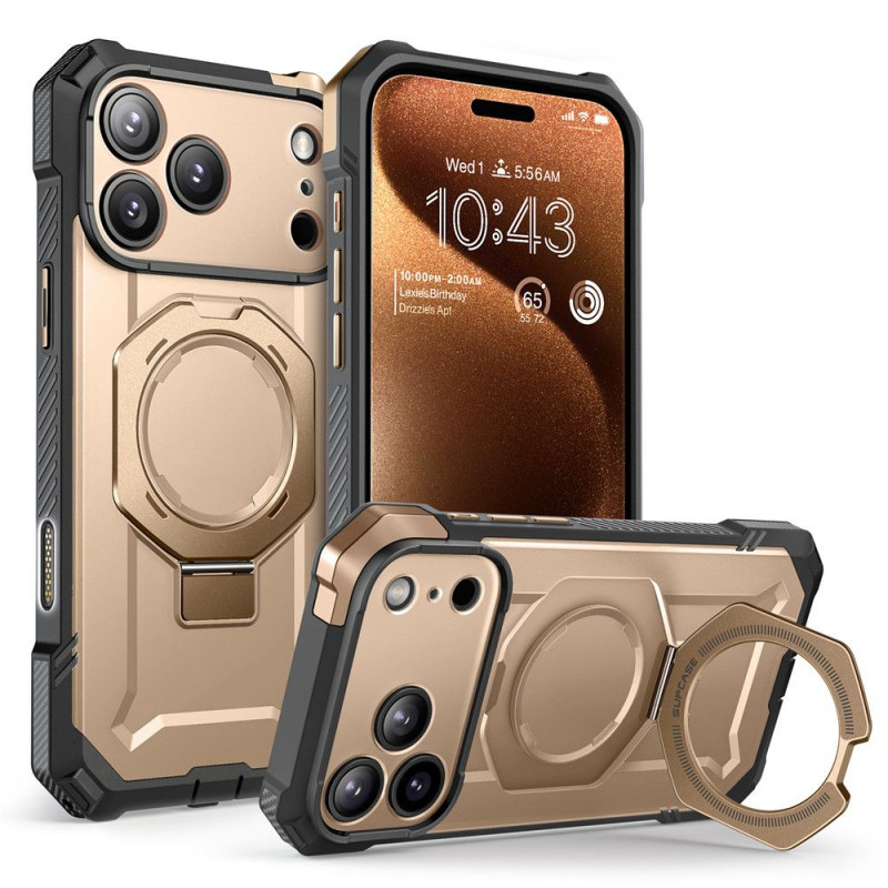 „Supcase UB Grip Mag MagSafe“ dėklas, skirtas „iPhone 17 Pro Max“ – auksinis