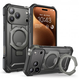 „Supcase UB Grip Mag MagSafe“ dėklas, skirtas „iPhone 17 Pro Max“ – pilkas
