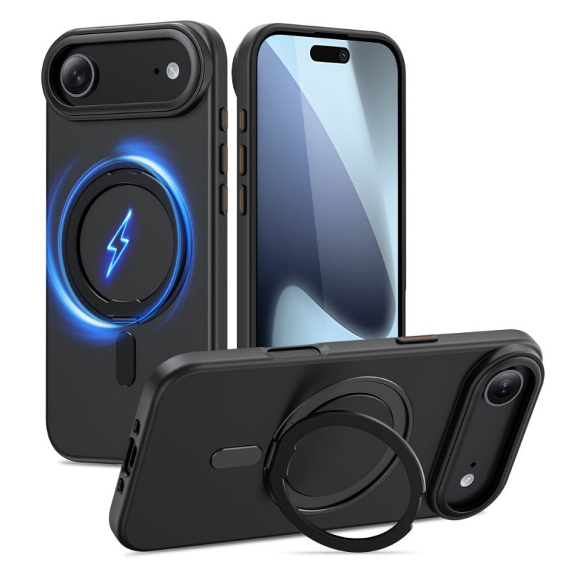 „Tech-Protect MagRing MagSafe“ dėklas, skirtas „iPhone 17 Air“ – juodas