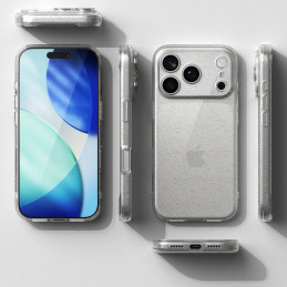 „Ringke Air“ dėklas, skirtas „iPhone 17 Pro Max“ – skaidrus ir blizgus