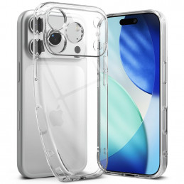 „Ringke Air“ dėklas, skirtas „iPhone 17 Pro“ – skaidrus