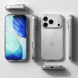 „Ringke Air“ dėklas, skirtas „iPhone 17 Pro“ – skaidrus