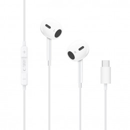 „Tech-Protect Ultraboost Core G2“ USB-C ausinės – baltos