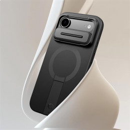 „Tech-Protect Kevlar Aura MagSafe“ dėklas, skirtas „iPhone Air“ – juodas
